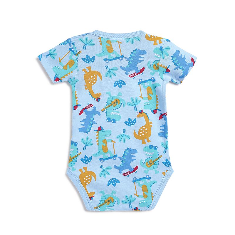 Infants Multicolor Printed Bodysuit (Pack Of 4) image number 8
